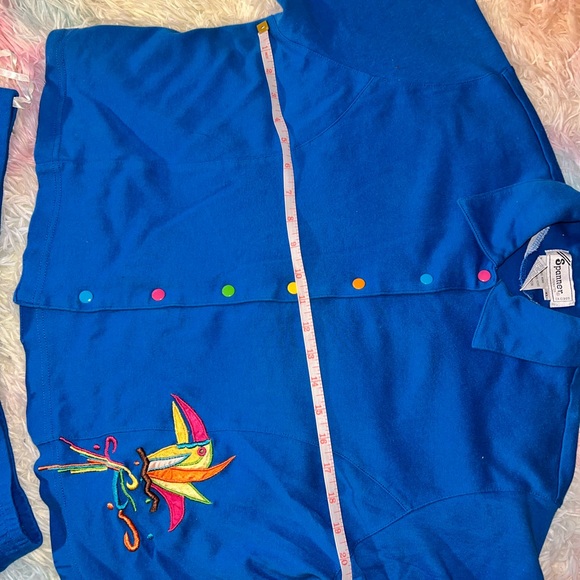 SPANNER Blue Skirt Set with Colorful Accents - Picture 6 of 16